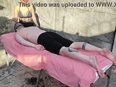 Outdoor Massage Session, Let's Bora