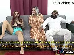 My wife says, 'I want to mark my territory here because of my sister-in-law.'