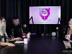 mary red queen compilation in bora cast with bruna carlos on sheer red