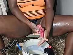 Washing My Dirty Thongs and Getting Naughty