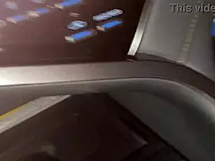 Taxi Driver Fucks Beautiful Milf with Big Milky Tits in Car