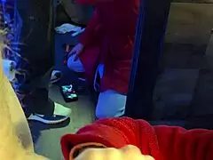 Cocksucking MILF Drops to Her Knees for a Hard Fuck Until Creampie in Homemade Scene