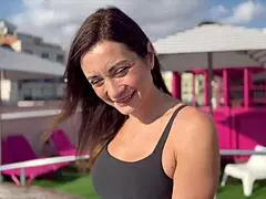 I Meet Young Guy At Hotel Pool And Take Him To Room For Rough Fucking