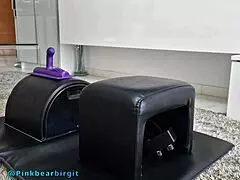 Cute Amateur Milf Feels Intense Pleasure With Her Sybian Sex Machine