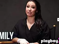 Stunning curvy babes are posing in the gym, and this big ass milf enjoys it