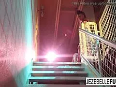 Jezebelle Bond Teases With Her Big Tits In Lingerie!