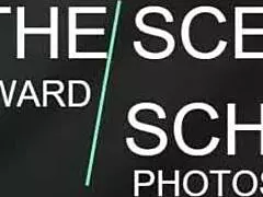 Behind the scenes with Bettie Hayward in college girl photoshoot 😊