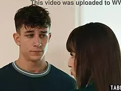 Huge tits milf stepmom lexi luna fucks stepson in the same room as husband