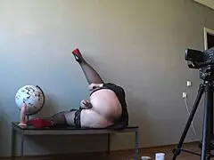 I record my anal-vaginal penetration videos as a mature teacher during anatomy lessons with pawg