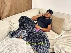 Stepmom tricks stepson into rough doggystyle fuck 😈