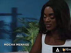 Mommys Girl - Milf Ana Foxxx Caught Cheating With Stepbae Coco Lovelock Gets Spanked By Wife