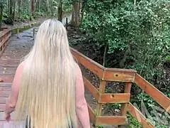 Milf Begs for Anal Fuck in Park!