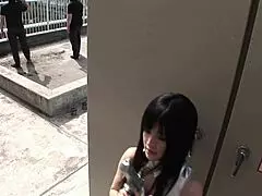 japanese babe experiences clit rub and hard fuck post-golf