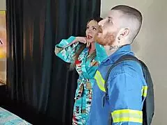 Cleo cadillac pays the electrician with sex