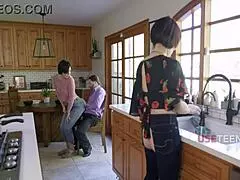 Dilfs free use keeps the step family fucking hard in group threesomes