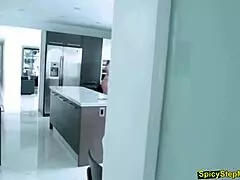 Busty milf Sofie Marie in POV blowjob and handjob