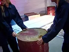 Threesome With Two Milfs In Fishnet Stockings?