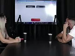 compilation of matheus caetano on bora cast with bruna carlos part 4