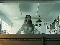 Big Booty Ebony Playboy Model Harley Dean Shows Off Everything In A Studio