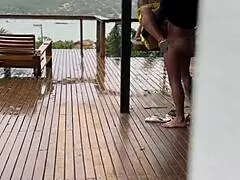 Homemade Content By Wifebucket - Shameless And Slutty Young Wife Getting Fucked On The Porch