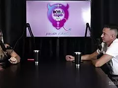 compilation of matheus caetano on bora cast with bruna carlos part 4