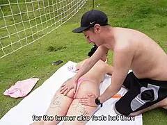 a milf turns me on so i hang out with her outdoors