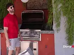 ebony milf fucks step son on 40th bday to get back at hubby - cali sweets