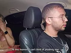 Uber driver meets colombian milf monique fuentes