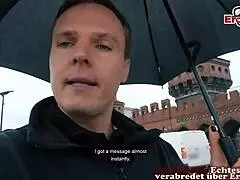 deutsche alte hausfrau wird abgeschleppt vom mann auf der sta�e zum ficken