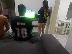 wife bets with friend and loses, leading to unexpected encounter