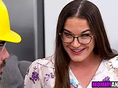 That bored housewife anally cheats on her husband with the handyman