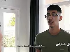 virgin dork gets fucked by milf masseuse andi avalon