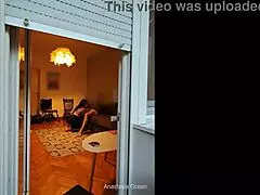 Step mom watches dick sucking