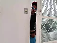 Novinho tarado spies on Tiffany Montavani before deciding to thrust his BBC into her pussy