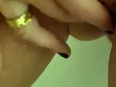 Alinemilf shares update 193 from December 15 2024 in bathroom scene