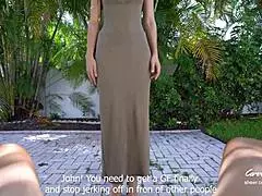 Step MOM CAUGHT step SON JERKING OFF and HELPED him CUM QUICK