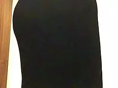 Angel Lima In Public Bathroom Two