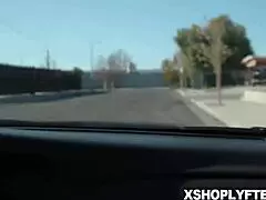 Lp officers pulls out his prick and the two shoplifter teen 18+s wrap their lips around it