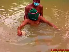 We almost got caught fucking naughty from the stream to the village road like crazy gen-z baddies.