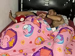 Step Son Shares Bed with Big Ass Stepmom?