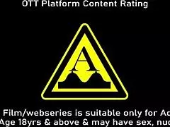 Desi Indian bhabhi takes all cocks in full gangbang