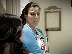 Kobe lee contrasts tanya tate and trinity st clair in lesbian threesome