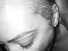 Blonde Lover Sucks Me, I Cum In Her Pussy Until She Cums Loud