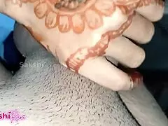 Indian stepbrother sucks milky boobs