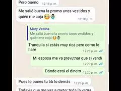 doña mary gives me sentones because she felt lonely