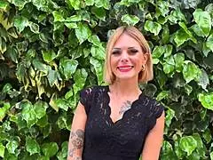 naomi and pam, two naughty girls, share a big cock together