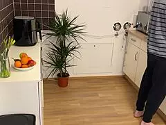 My husband started jerking off to my step mom in lingerie