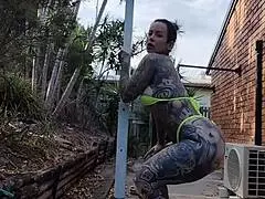 Micro Bikini Twerking And Pole Dancing By Melody Radford! Is This Leaked Video Provocative?