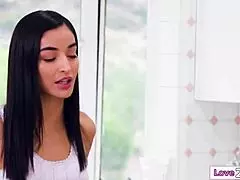 Maybe kissing my busty cougar stepmom will reverse the spell in this fantasy