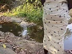 fucking this shy village girl outside on the ranch